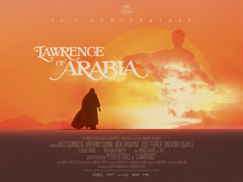 Lawrence of Arabia Cannes Poster