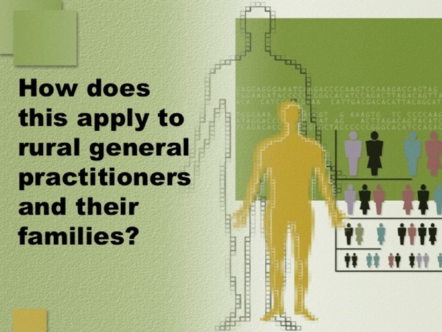Caring for General Practitioners and their Families 011